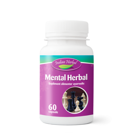 MENTAL HERBAL, 60 CAPSULE - Indian Herbal