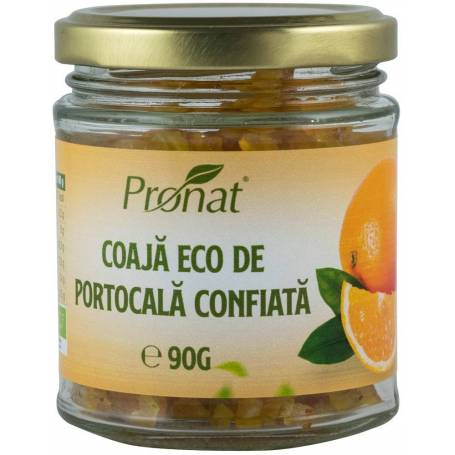 Coaja De Portocala, Confiata, Eco-bio 90g, PRONAT