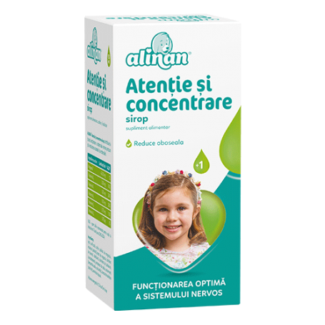 ALINAN ATENTIE & CONCENTRARE, SIROP, 150 ML - FITERMAN PHARMA