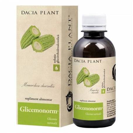 Tinctura Glicemonorm 200ml - Dacia Plant