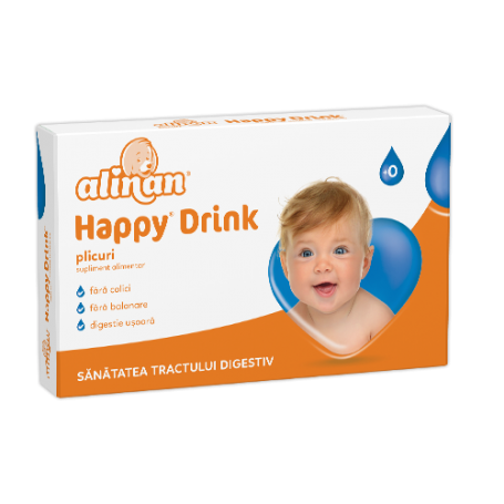 ALINAN HAPPY DRINK, 12 PLICURI - FITERMAN PHARMA
