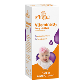 ALINAN VITAMINA D3 BABY, 10 ML - FITERMAN PHARMA