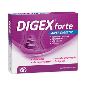 DIGEX FORTE SUPER DIGESTIV, 10 CAPSULE - FITERMAN PHARMA