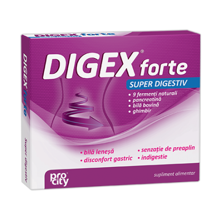 DIGEX FORTE SUPER DIGESTIV, 10 CAPSULE - FITERMAN PHARMA