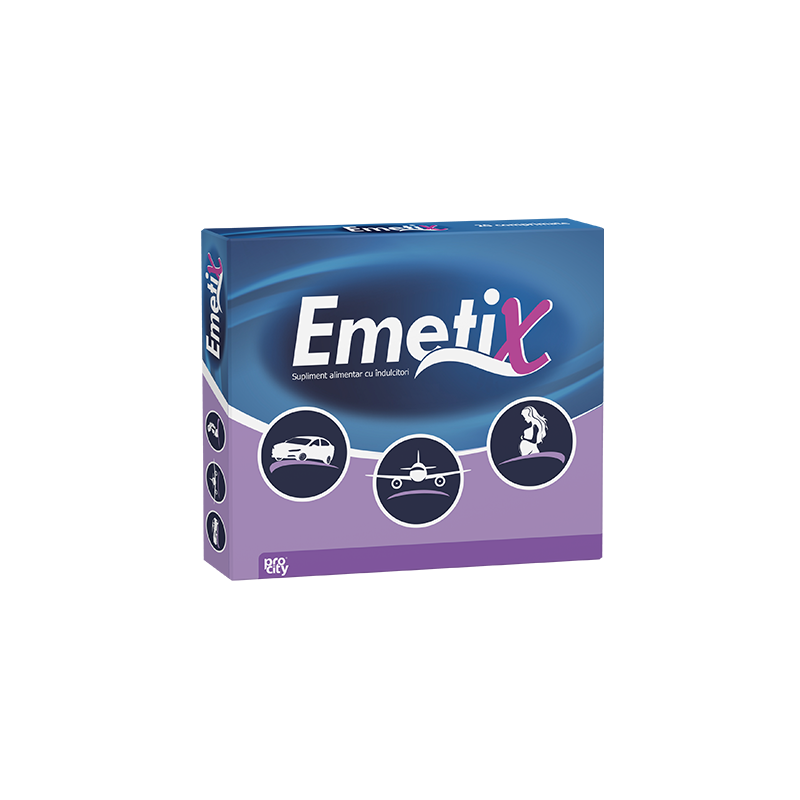Emetix, 20 Comprimnate - FITERMAN PHARMA
