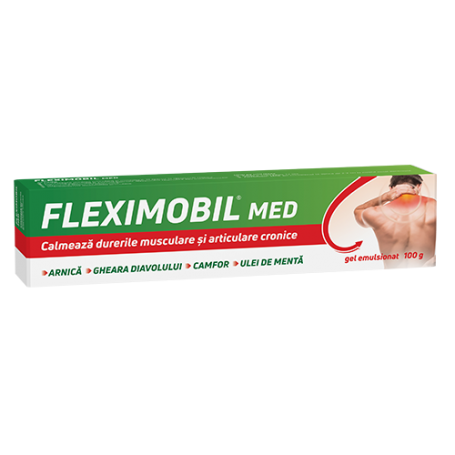 FLEXIMOBIL MED, GEL EMULSIONAT, 100 GRAME - FITERMAN PHARMA