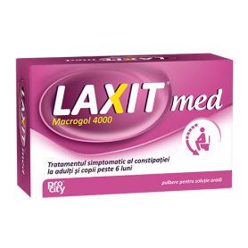 LAXIT MED, 10 PLICURI - FITERMAN PHARMA