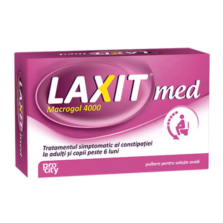 LAXIT MED, 10 PLICURI - FITERMAN PHARMA