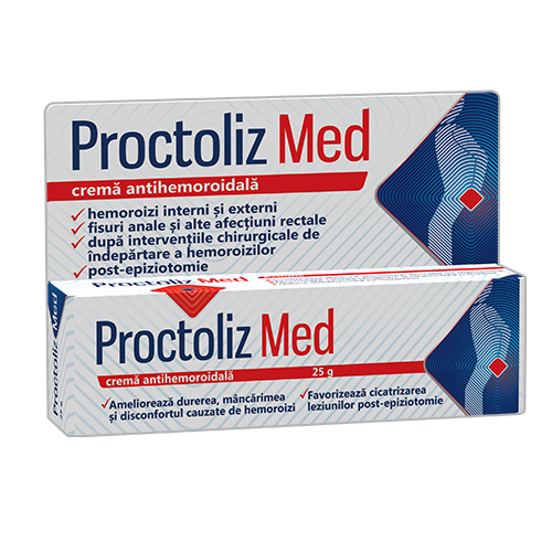 Proctoliz Med, Crema, 25gr - Fiterman Pharma