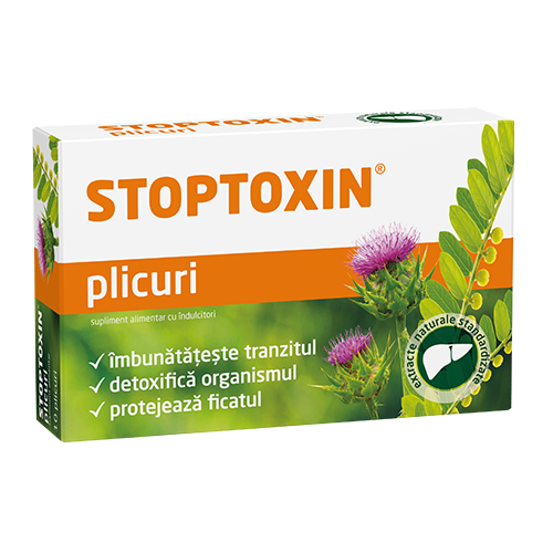 Stoptoxin, 10 plicuri - fiterman pharma