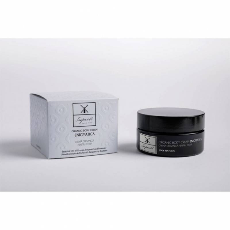 Crema ORGanica Pentru Corp Enigmatica, 100 Ml - SOAPMILL