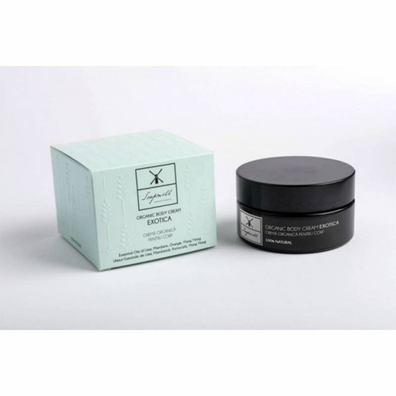 Crema ORGanica Pentru Corp Exotica, 100 Ml - SOAPMILL