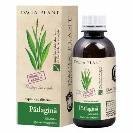 Sirop Patlagina 200ml - Dacia Plant