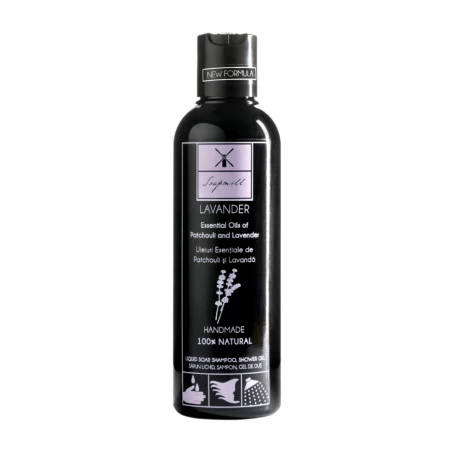 FORMULA 3 IN 1 SAPUN LICHID, GEL DE DUS, SAMPON, LAVANDER, 200 ML - SOAPMILL