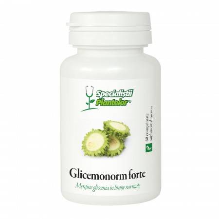 Glicemonorm forte 60cp - dacia plant