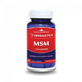 MSM+CURCUMIN   60 CAPSULE  - HERBAGETICA