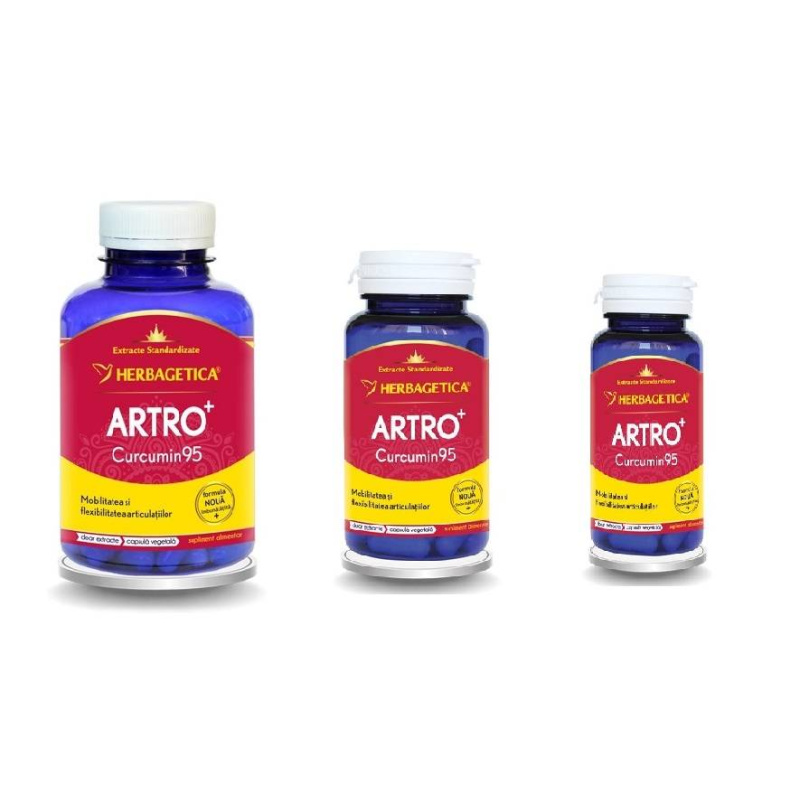ARTRO CURCUMIN95 - Herbagetica - 120 capsule