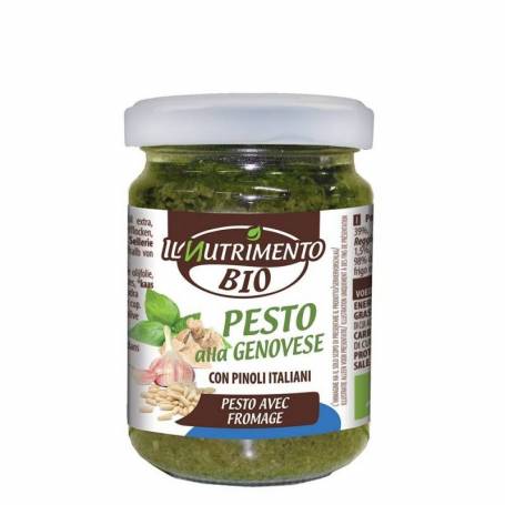 Pesto genovese traditional cu parmezan, 130g - PROBIOS