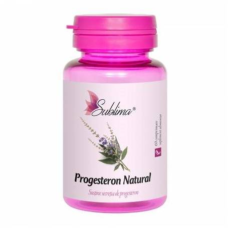 Sublima Progesteron natural 60cps - Dacia Plant