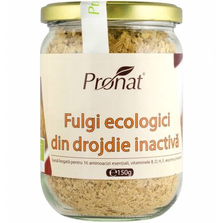 Fulgi de drojdie inactiva uscata 150g, eco-bio PRONAT