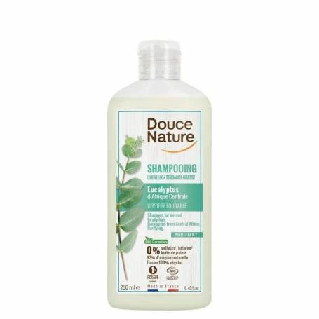 Sampon purifiant pentru par cu tendință grasă, 250ml - Douce Nature