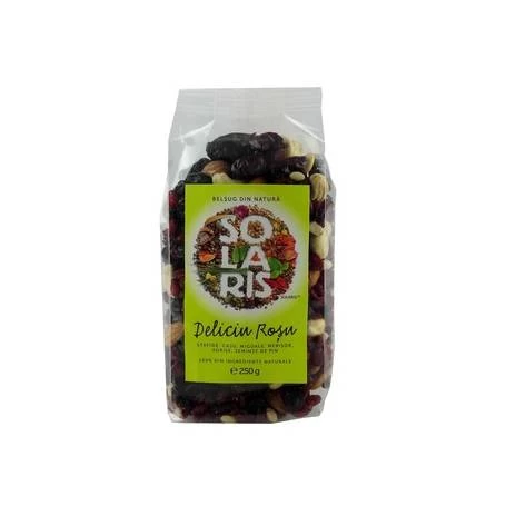 AMESTEC FRUCTE DELICIU ROSU, 250g - SOLARIS