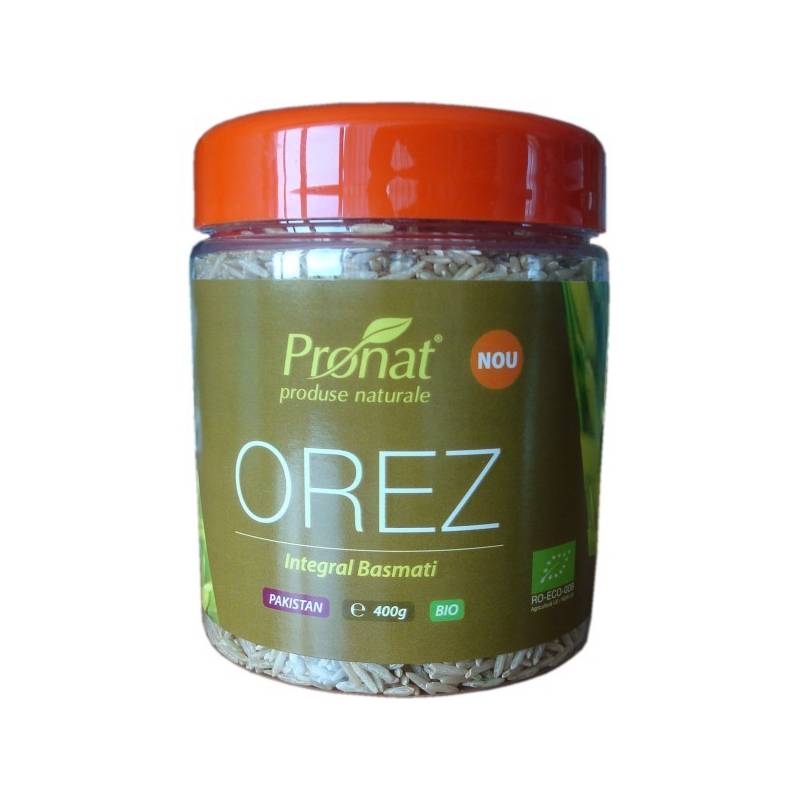 Orez basmati brun integral ECO-BIO 400g - PRONAT
