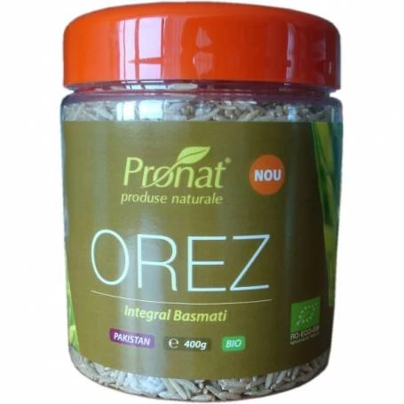 Orez basmati brun integral ECO-BIO 400g - PRONAT