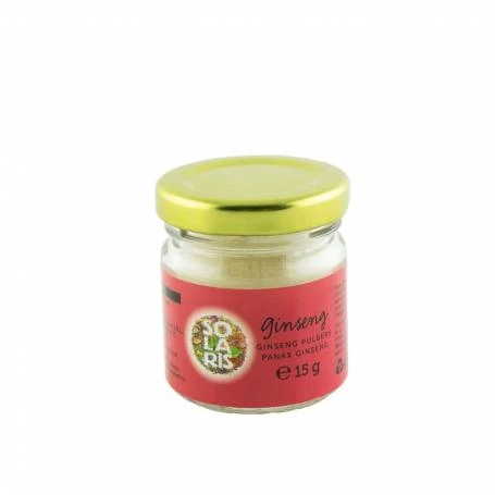 GINSENG PULBERE, 15 GR - SOLARIS