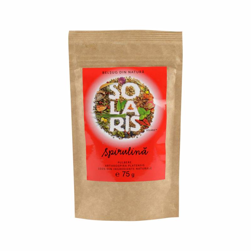 SPIRULINA PULBERE, 75g - SOLARIS