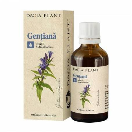 Tinctura Gentiana 50ml - Dacia Plant