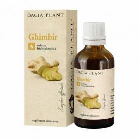 Tinctura Ghimbir 50ml - Dacia Plant
