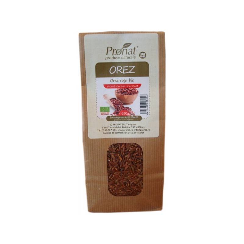 Orez rosu integral ECO-BIO 250g - PRONAT