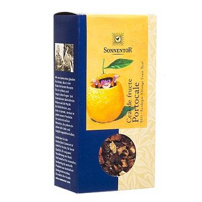 Ceai fructe portocale eco-bio, 100g - sonnentor