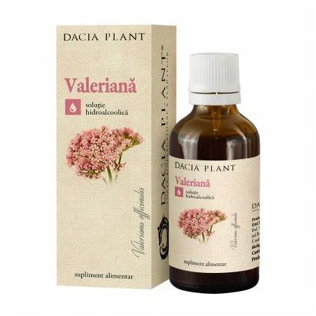 Tinctura de Valeriana 50ml - Dacia Plant