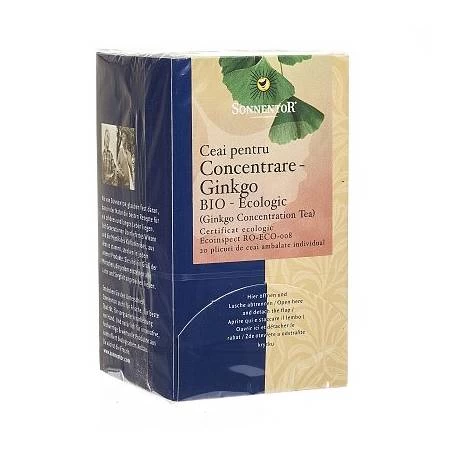 CEAI GINKGO PENTRU CONCENTRARE ECO, 20dz - SONNENTOR
