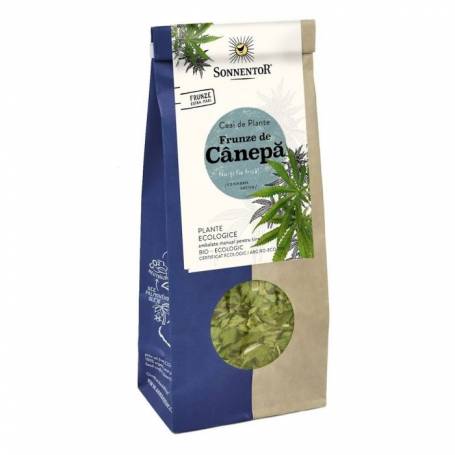 Ceai frunze de canepa, eco-bio, 40 g, Sonnentor