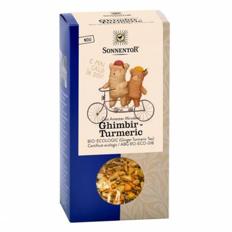 CEAI GHIMBIR TURMERIC ECO-BIO, 120g - SONNENTOR