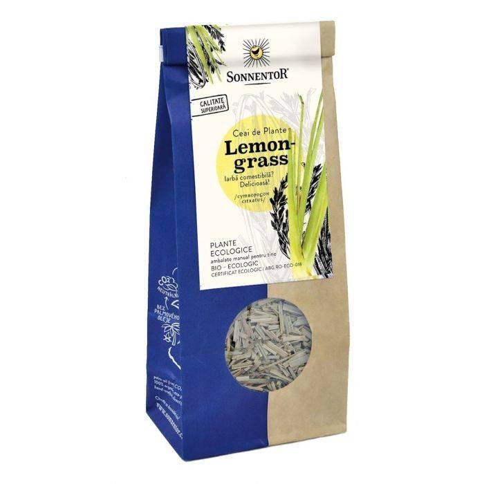 Ceai lemongrass eco-bio, 80g - sonnentor
