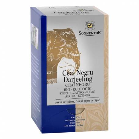 CEAI NEGRU DARJEELING ECO-BIO, 18dz - SONNENTOR