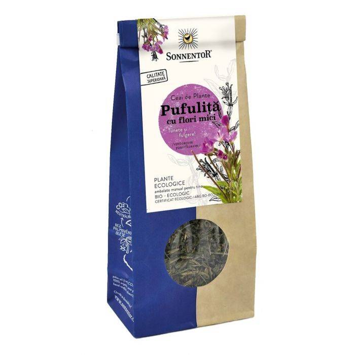 Ceai pufulita cu flori mici eco-bio, 50g - sonnentor