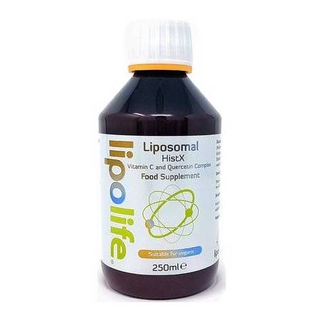Lipolife HistX complex lipozomal de Vitamina C si Quercitin, 250ml - Lipolife