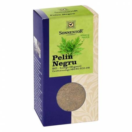 PELIN NEGRU MACINAT, ECO-BIO, 25g - SONNENTOR