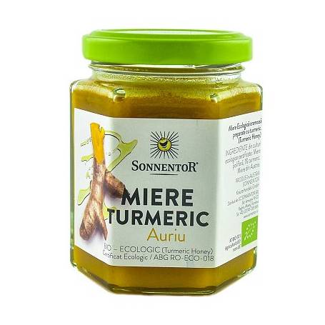 MIERE TURMERIC AURIU, ECO-BIO, 230g - SONNENTOR