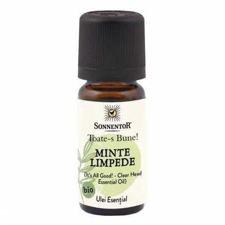 ULEI ESENTIAL TOATE-S BUNE! - MINTE LIMPEDE, 10ml - SONNENTOR