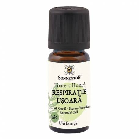 ULEI ESENTIAL TOATE-S BUNE! - RESPIRATIE USOARA, 10ml - SONNENTOR