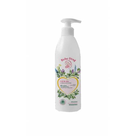 Gel de dus "bebe drag" cu aloe si unt de shea 500ml - Viva Natura