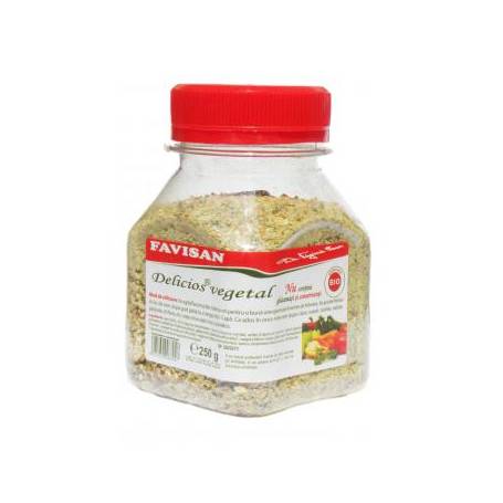 Condiment vegetal cu sare, 250g - Favisan