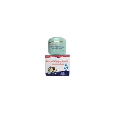 Crema pentru ingrijirea picioarelor, 50ml - Favisan