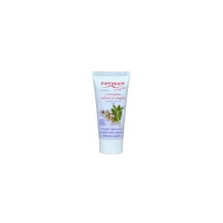 Crema pentru maini si unghii, 50ml - Favisan